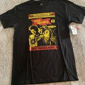Obey x Bad Brains Limited Edition Collab T-Shirt *Rare Brand new
